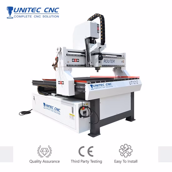 9012 9015 Aluminum Cutter Advertising CNC Router 2.2kw for Copper Brass Wood PVC